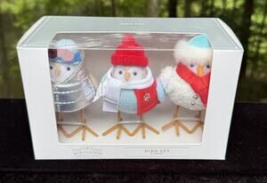 Target Wondershop Featherly Friends Mini Bird Set Holiday Decor 3pc